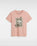 The Vans Womens Animalier Boxed T-Shirt in Lobster Bisque