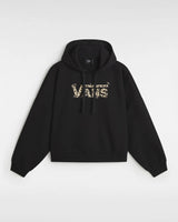 The Vans Womens Animalier Loose Hoodie in Black