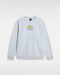 The Vans Mens Soles Loose Sweatshirt in Light Grey Heather