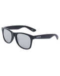 The Vans Spicoli 4 Shades Sunglasses in Matt Black & Silver Mirror