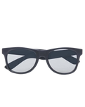 The Vans Spicoli 4 Shades Sunglasses in Matt Black & Silver Mirror