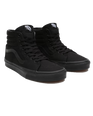 The Vans Mens SK8-Hi Shoes in Black