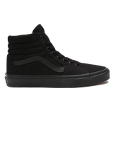 The Vans Mens SK8-Hi Shoes in Black