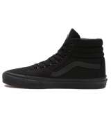 The Vans Mens SK8-Hi Shoes in Black