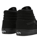 The Vans Mens SK8-Hi Shoes in Black