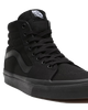 The Vans Mens SK8-Hi Shoes in Black