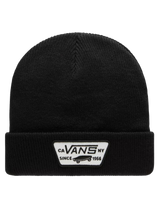 The Vans Mens Milford Beanie in Black