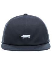 The Vans Mens Salton II Jockey Cap in Black & White