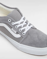 The Vans Mens Chukka Low Sidestripe Shoes in Light Grey