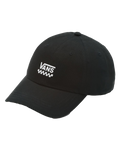 The Vans Mens Court Side Cap in Black & Check