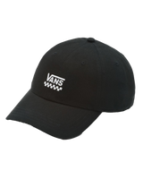 The Vans Mens Court Side Cap in Black & Check