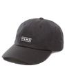 The Vans Mens Vans Curved Bill Jockey Cap in Black