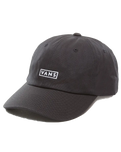 The Vans Mens Vans Curved Bill Jockey Cap in Black