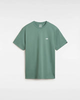 The Vans Mens Left Chest Logo T-Shirt in Dark Forest