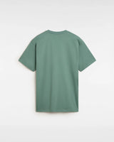 The Vans Mens Left Chest Logo T-Shirt in Dark Forest