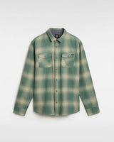 The Vans Mens Monterey III Shirt in Dark Forest & Elm