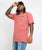 The Vans Mens Holder Classic T-Shirt in Withered Rose & Black