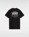 The Vans Mens Holder T-Shirt in Black & Lavender Mist