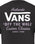 The Vans Mens Holder T-Shirt in Black & Lavender Mist