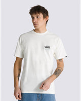 The Vans Mens Holder T-shirt in Marshmallow & Frost Grey