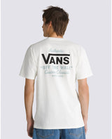 The Vans Mens Holder T-shirt in Marshmallow & Frost Grey