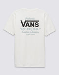 The Vans Mens Holder T-shirt in Marshmallow & Frost Grey