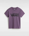 The Vans Womens Flying V T-Shirt in Grape Jam