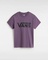 The Vans Womens Flying V T-Shirt in Grape Jam