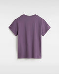 The Vans Womens Flying V T-Shirt in Grape Jam