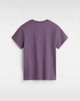 The Vans Womens Flying V T-Shirt in Grape Jam