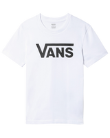 The Vans Womens Flying V T-Shirt in White & Black