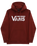 The Vans Mens Classic II Hoodie in Syrah