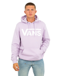 The Vans Mens Classic II Hoodie in Lavender Frost