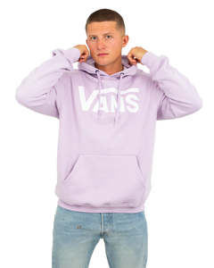 The Vans Mens Classic II Hoodie in Lavender Frost