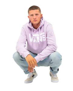 The Vans Mens Classic II Hoodie in Lavender Frost