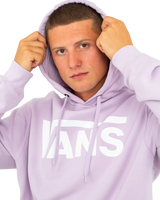 The Vans Mens Classic II Hoodie in Lavender Frost