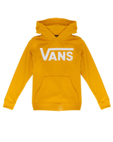 The Vans Boys Boys Classic II Hoodie in Old Gold & White