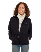 The Vans Womens Drill Chore Jacket in Black