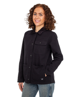 The Vans Womens Drill Chore Jacket in Black