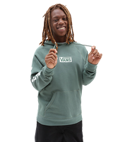 The Vans Mens Versa Standard Hoodie in Duck Green