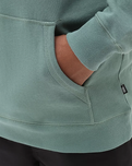 The Vans Mens Versa Standard Hoodie in Duck Green