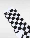 The Vans Womens Ticker Socks in Black & Checkerboard