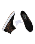 The Vans Womens The Lizzie Shoes in Tortoise Dark Brown & Black