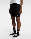 Flying V Legging Shorts in Black