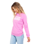 The Vans Womens Classic V II Sweatshirt in Cyclamen