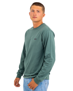 The Vans Mens Off The Wall Classic T-Shirt in Duck Green