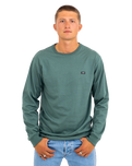 The Vans Mens Off The Wall Classic T-Shirt in Duck Green