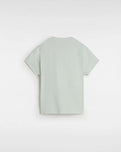 The Vans Girls Girls Flying V Crew T-Shirt in Pale Aqua