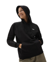 The Vans Womens Flying V Hoodie in Black