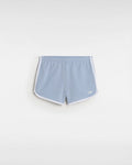 The Vans Girls Girls SAS Jog Shorts in Dusty Blue